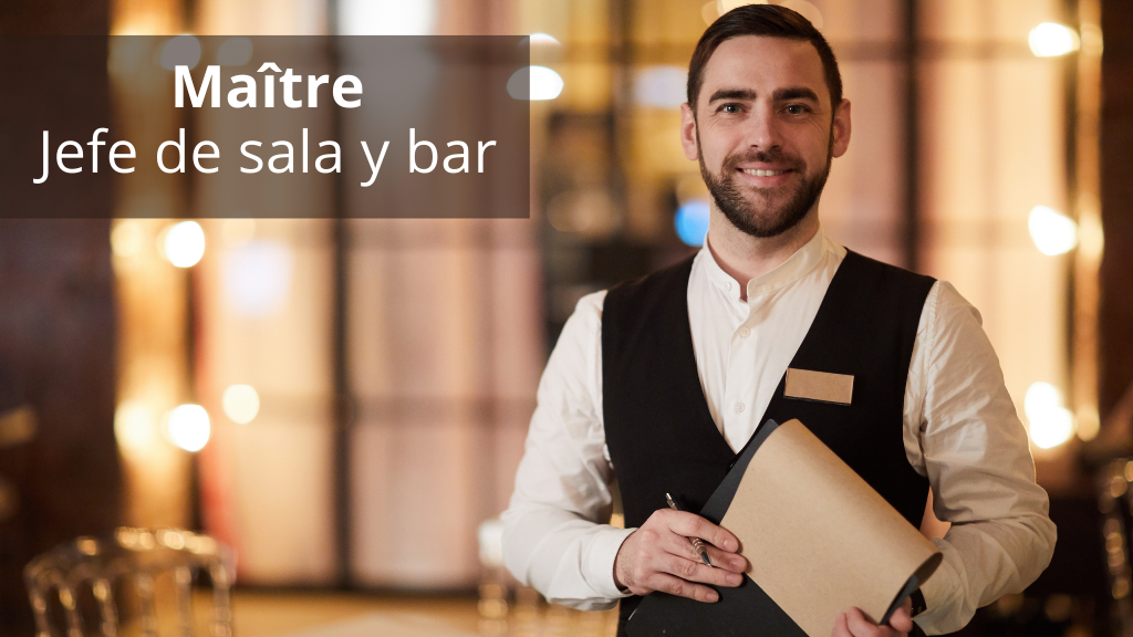 Curso de El Maître: Jefe de Sala y Bar