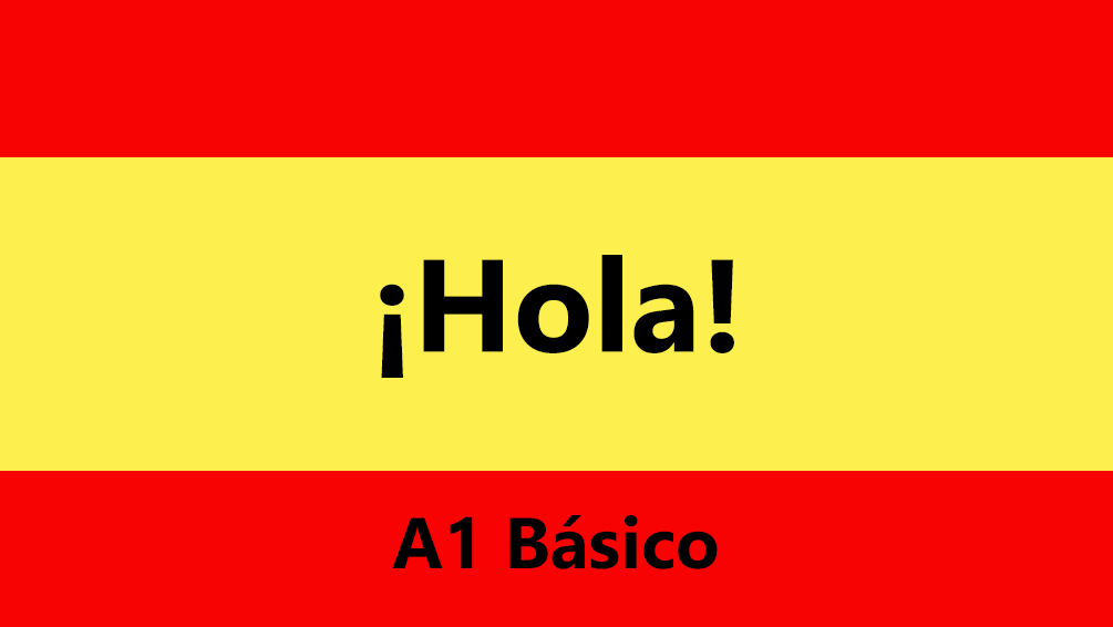 Curso de Español para extranjeros (A1)