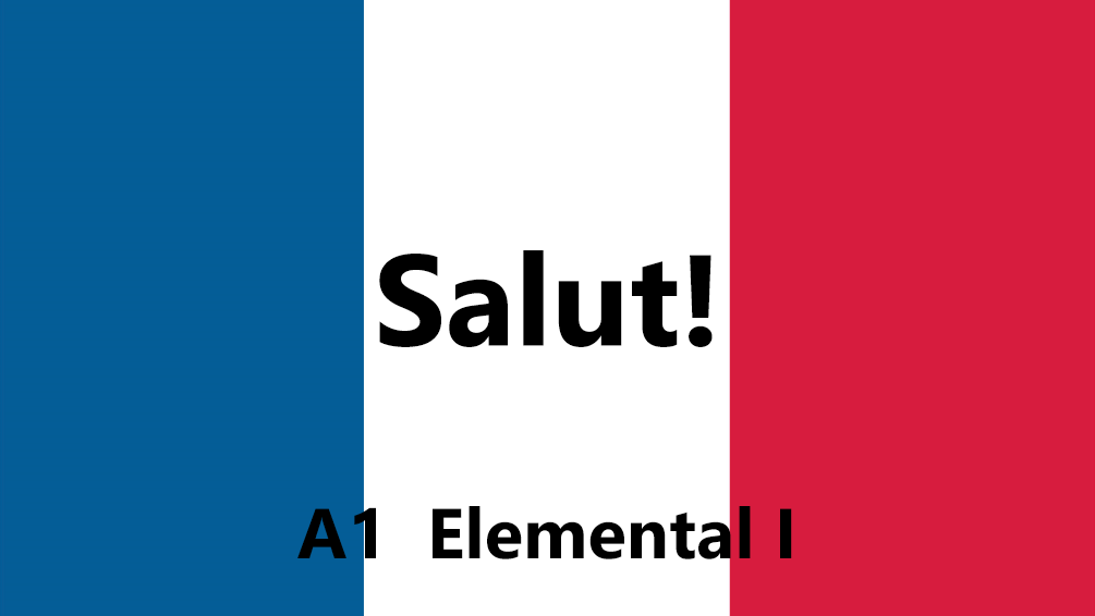 Curso de Francés elemental I (A1)