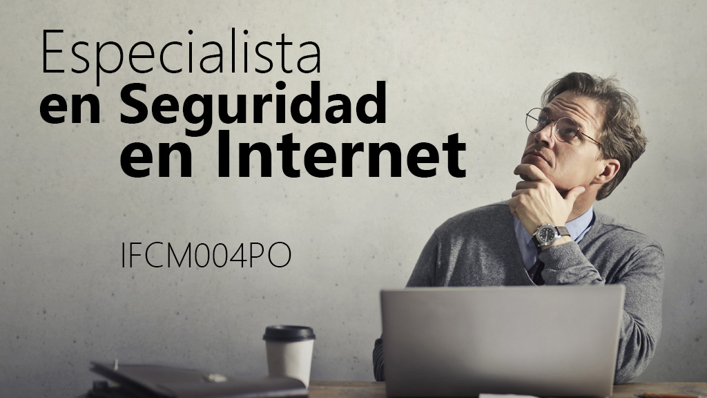 Curso de Especialista en seguridad en internet (IFCM004PO)